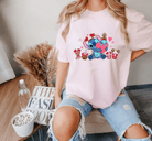 Valentines Day Stitch T-Shirt - Creations by Stephanie