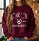 Cupid University Crewneck - Creations by Stephanie