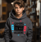 Gaming is my Valentine Hoodie - Creations by Stephanie