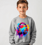 Headphone Crewneck - Creations by Stephanie