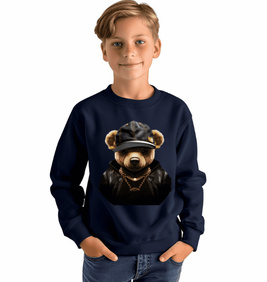 Trendy Bear Crewneck - Creations by Stephanie