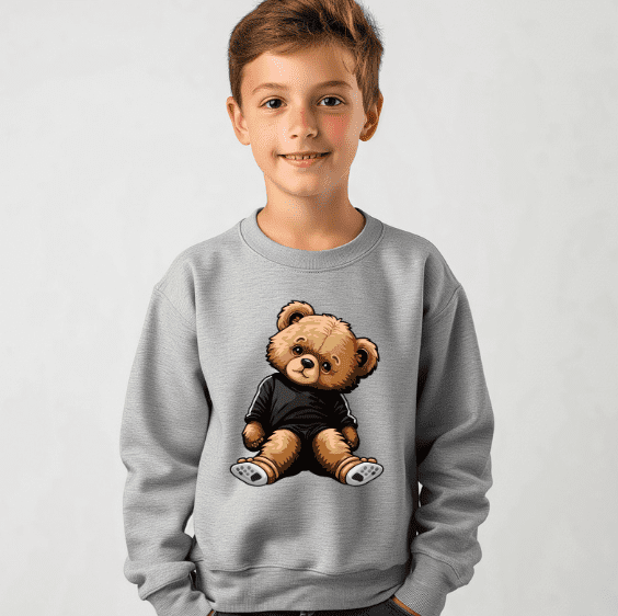 Chill-Bear Crewneck - Creations by Stephanie