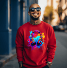 Graffiti Headphone Crewneck - Creations by Stephanie