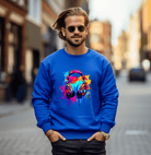 Graffiti Headphone Crewneck - Creations by Stephanie