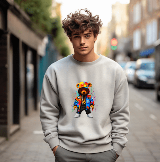 Graffiti Bear Crewneck! - Creations by Stephanie