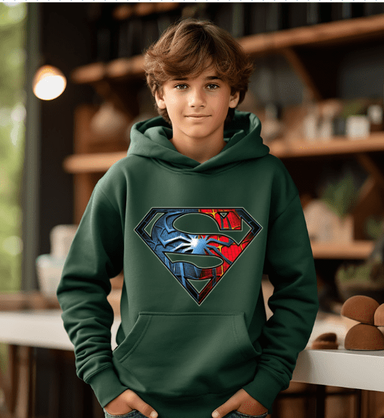 Superman Hoodie - Creations by Stephanie