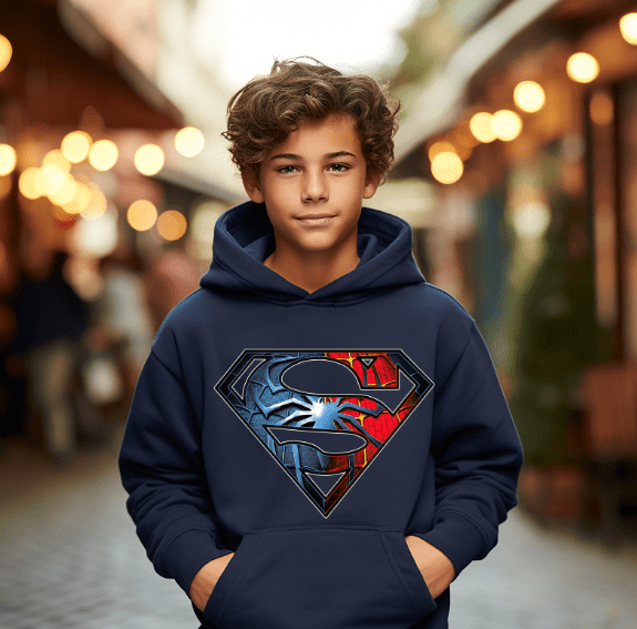 Superman Hoodie - Creations by Stephanie