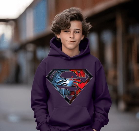 Superman Hoodie - Creations by Stephanie