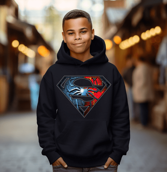 Superman Hoodie - Creations by Stephanie