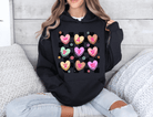 Valentine's Day Conversation Hearts Hoodie - Creations by Stephanie