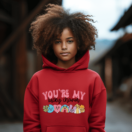 You're My Lucky Charm Hoodie - Creations by Stephanie