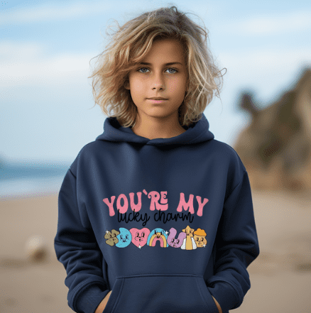 You're My Lucky Charm Hoodie - Creations by Stephanie