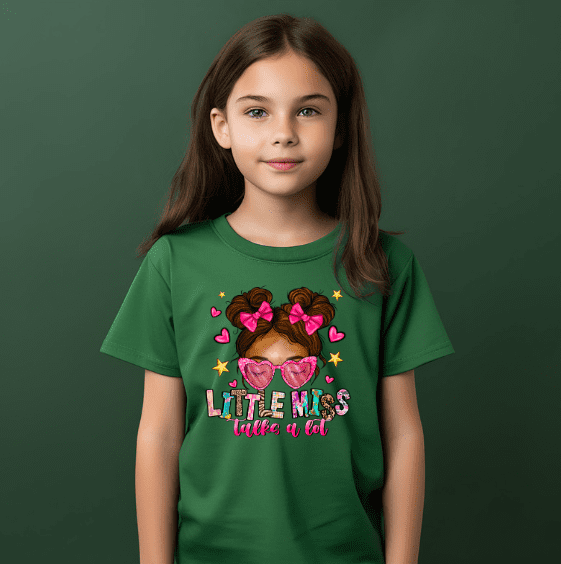 Little Miss Talk A lot T-Shirt - Creations by Stephanie