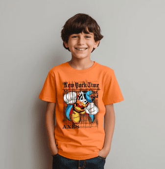 New York Time Donald Duck T-shirt - Creations by Stephanie