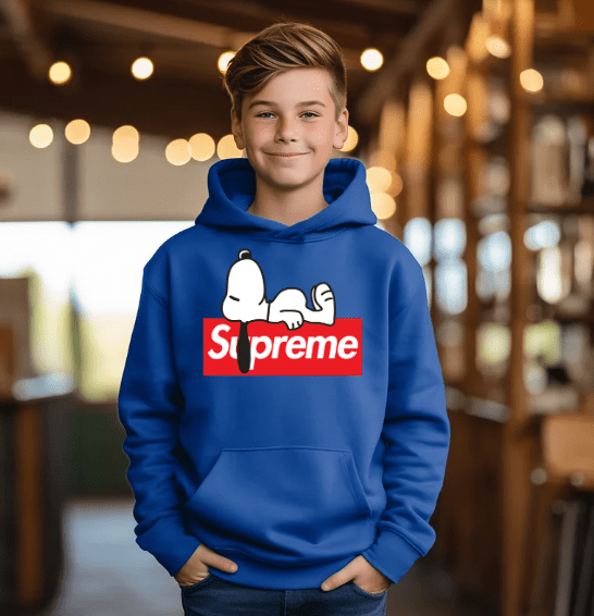 Snoopy Supreme Hoodie - Creations by Stephanie