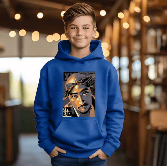 HipHop Tupac Hoodie - Creations by Stephanie