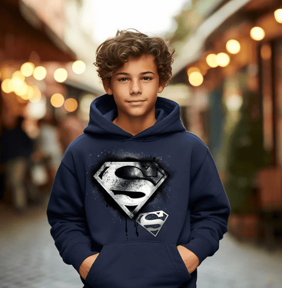 Superman Hoodie - Creations by Stephanie