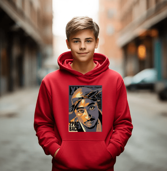 HipHop Tupac Hoodie - Creations by Stephanie