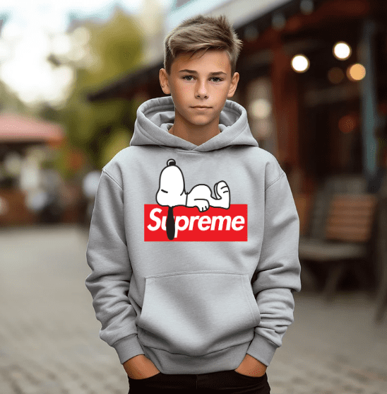 Snoopy Supreme Hoodie - Creations by Stephanie