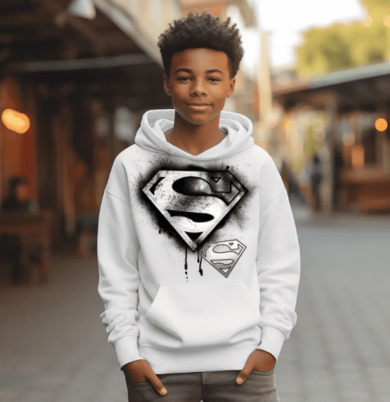 Superman Hoodie - Creations by Stephanie