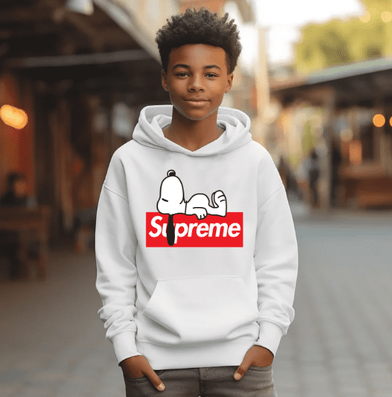 Snoopy Supreme Hoodie - Creations by Stephanie