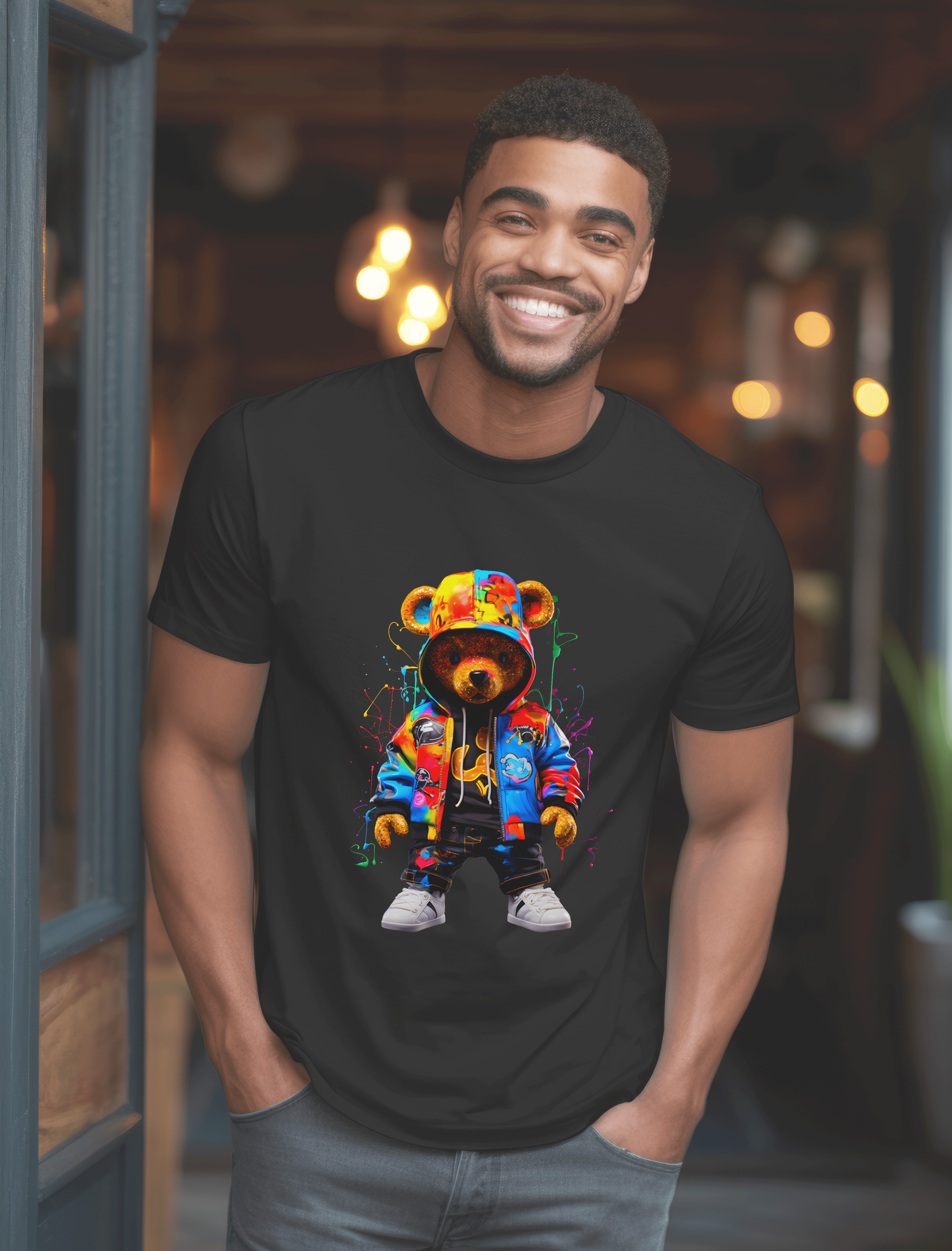 Hip-Hop Bear T-Shirt - Creations by Stephanie