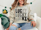 St. Patrick's Day LUCKY Crewneck! - Creations by Stephanie