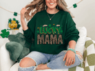 St. Patrick's Day Lucky MAMA Crewneck - Creations by Stephanie