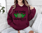 St. Patrick's Day Not Lucky Simply Blessed Hoodie - Creations by Stephanie