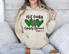 St. Patrick's Day Not Lucky Simply Blessed Hoodie - Creations by Stephanie