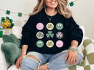 Retro St. Patrick's Day Clover Crewneck - Creations by Stephanie