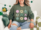 Retro St. Patrick's Day Clover Crewneck - Creations by Stephanie