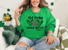 St. Patrick's Day Not Lucky Simply Blessed Crewneck - Creations by Stephanie