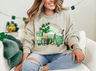 St. Patrick Day Rainbow Glitter Coffee Cup Crewneck! - Creations by Stephanie