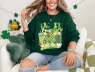 Retro St. Patrick's Day Teacher Crewneck - Creations by Stephanie