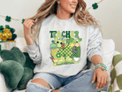 Retro St. Patrick's Day Teacher Crewneck - Creations by Stephanie