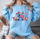 Stitch Valentines Day Crewneck - Creations by Stephanie