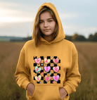 Retro Valentines Conversation Hearts Hoodie - Creations by Stephanie