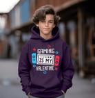 Gaming is my Valentine Hoodie - Creations by Stephanie