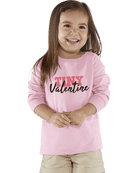 Tiny Valentine Rabbit Skins Toddler Long- Sleeve T-shirt - Creations by Stephanie